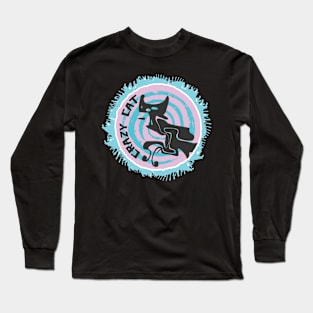 crazy cat Long Sleeve T-Shirt